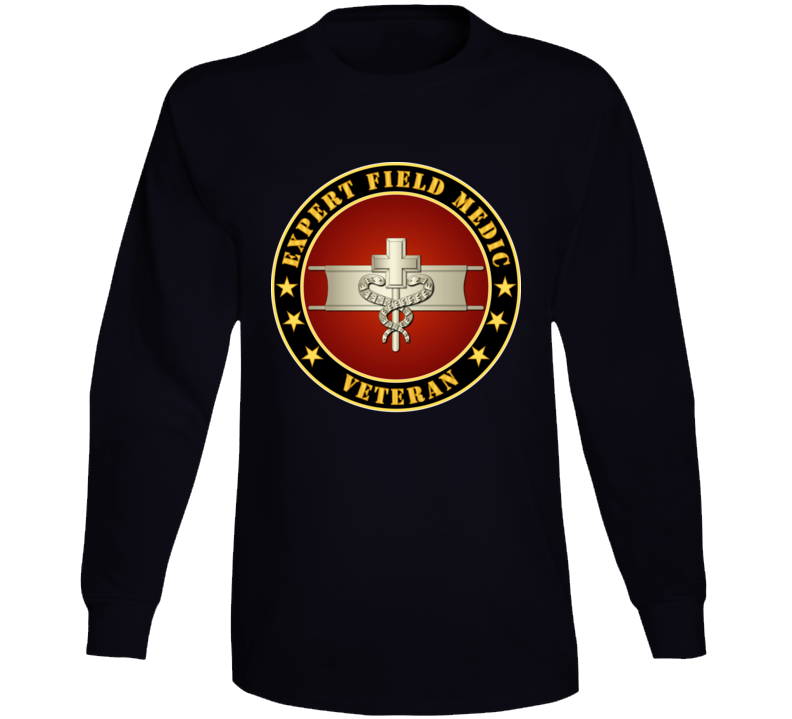 Army - Expert Field Medic Veteran Long Sleeve