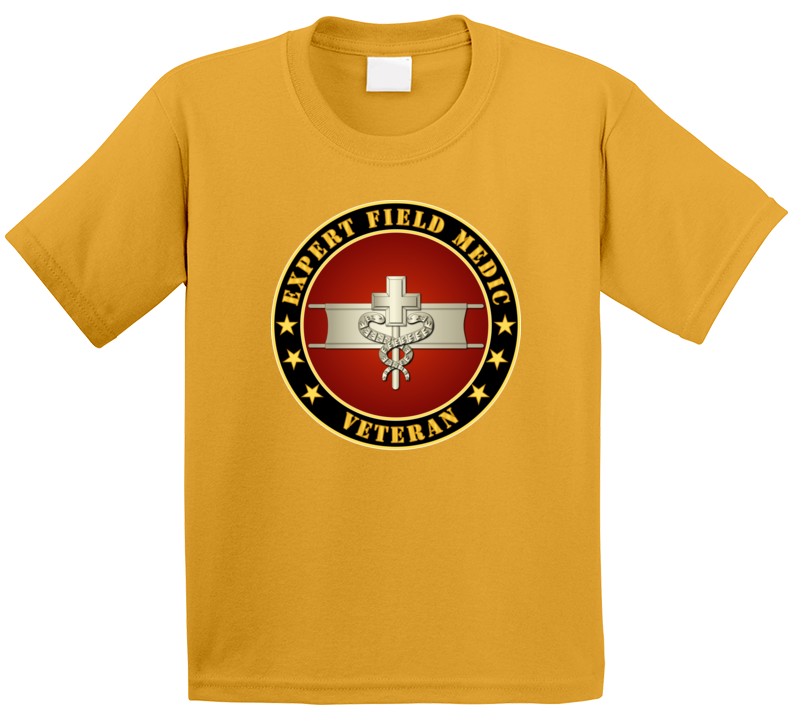 Army - Expert Field Medic Veteran T Shirt