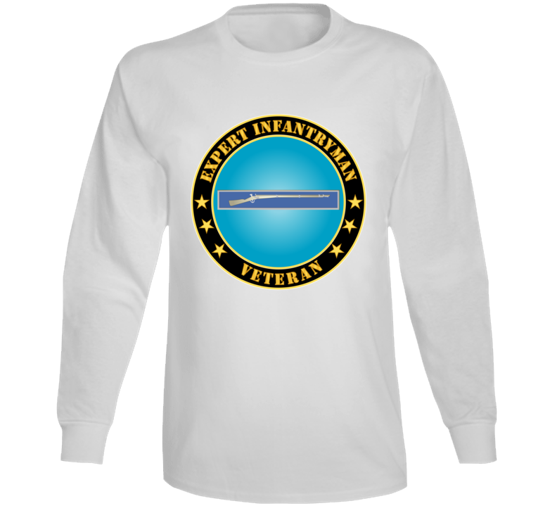 Army - Expert Infantryman Badge Veteran Long Sleeve