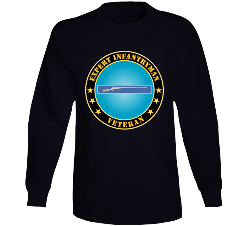 Army - Expert Infantryman Badge Veteran Long Sleeve