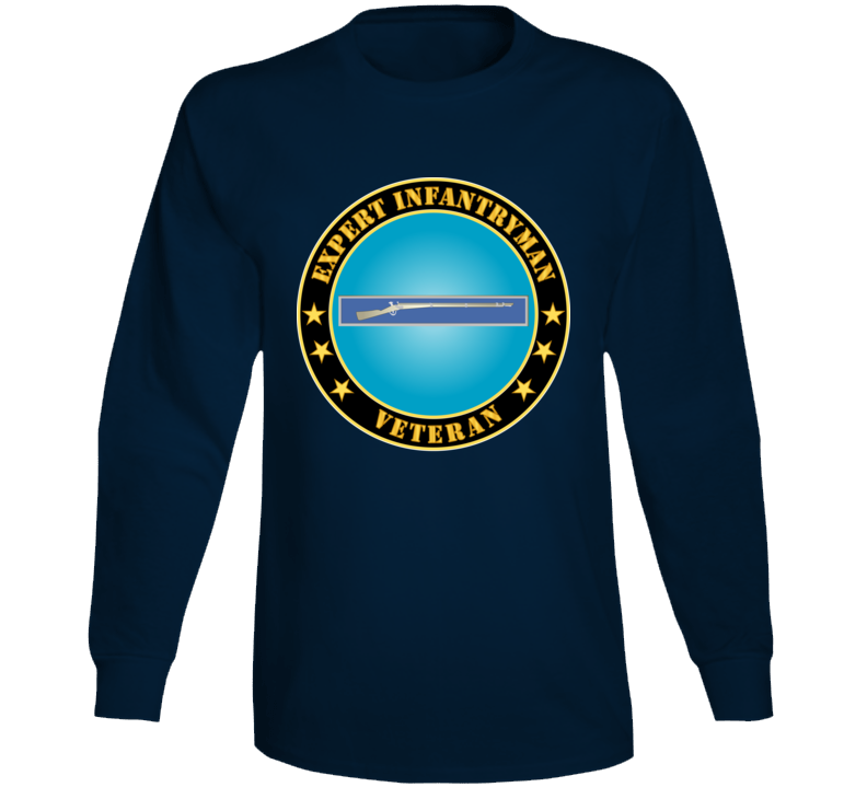 Army - Expert Infantryman Badge Veteran Long Sleeve