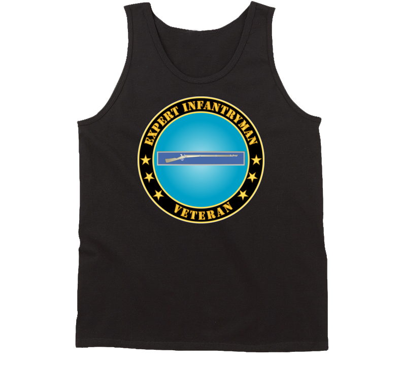 Army - Expert Infantryman Badge Veteran Tanktop
