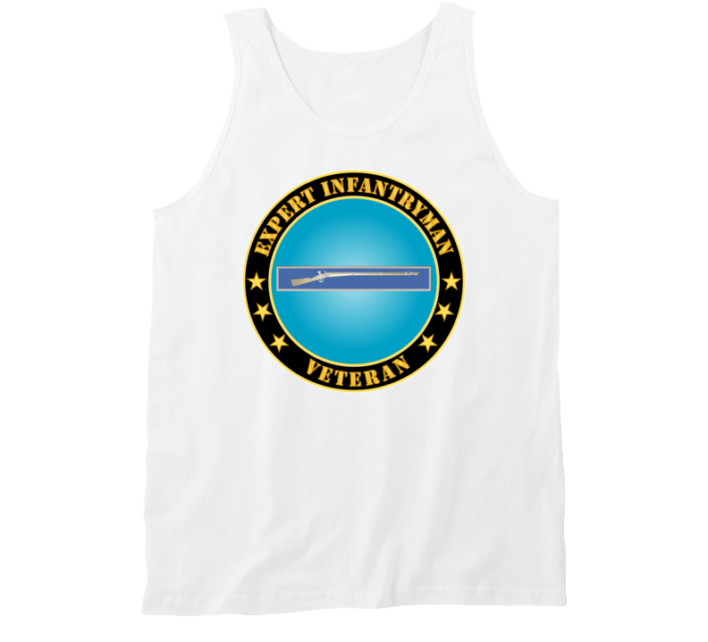 Army - Expert Infantryman Badge Veteran Tanktop