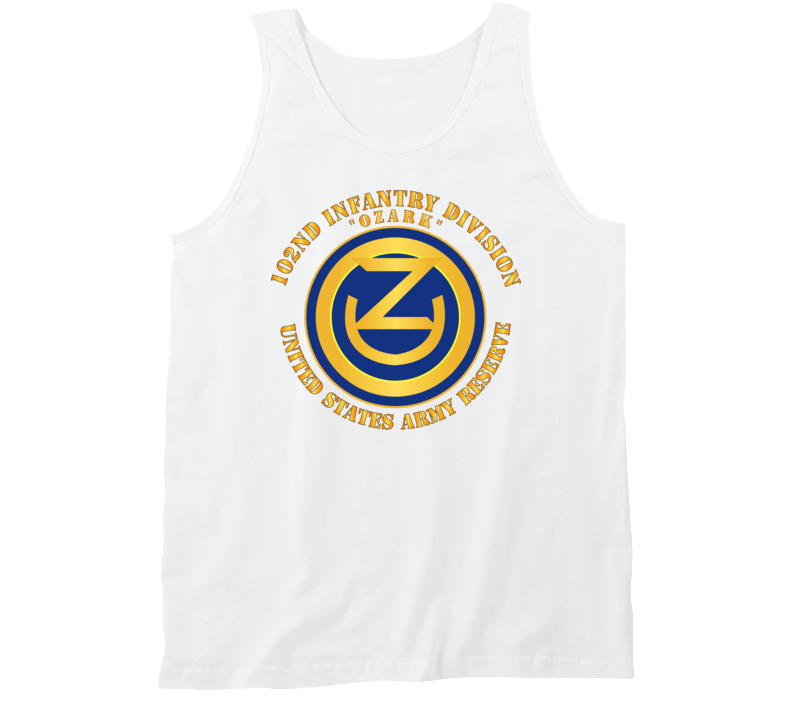 Army - 102nd Infantry Division - Ozark - Usar Tanktop