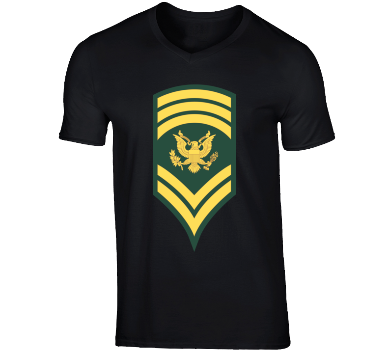 Army - Enlisted - Spc 9 - Specialist E9  - Std Wo Txt V-neck