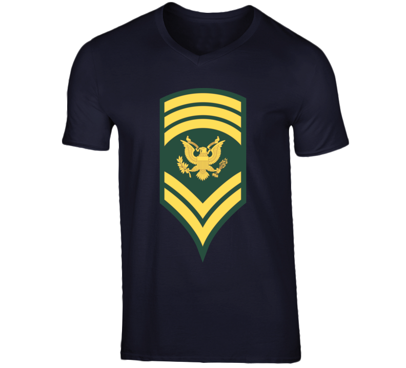 Army - Enlisted - Spc 9 - Specialist E9  - Std Wo Txt V-neck