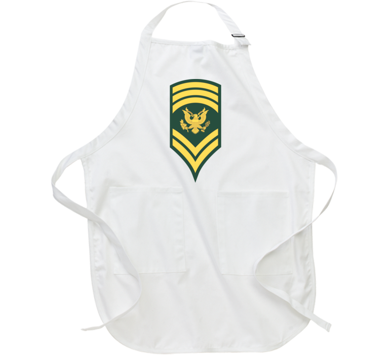 Army - Enlisted - Spc 9 - Specialist E9  - Std Wo Txt Apron