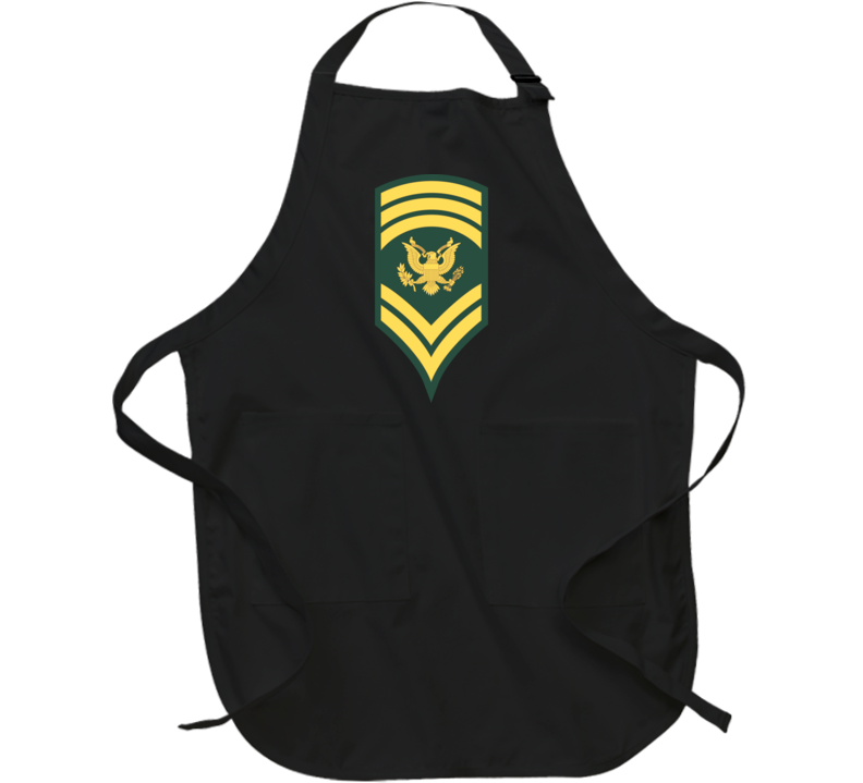 Army - Enlisted - Spc 9 - Specialist E9  - Std Wo Txt Apron