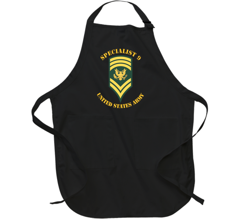 Army - Enlisted - Spc 9 - Specialist 9  - Std Apron