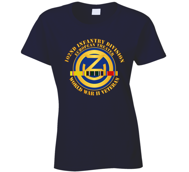 Army - 102nd Infantry Division - Europe - Wwii - Wo Drop Ladies