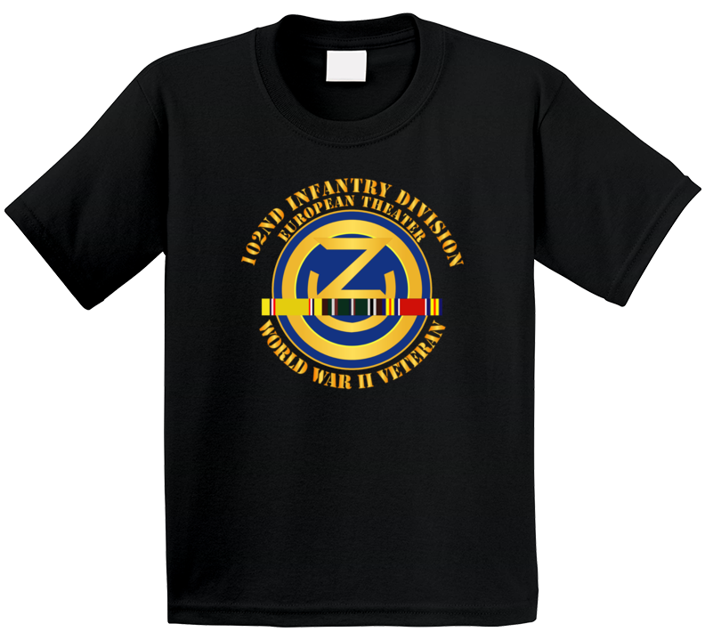 Army - 102nd Infantry Division - Europe - Wwii - Wo Drop Kids