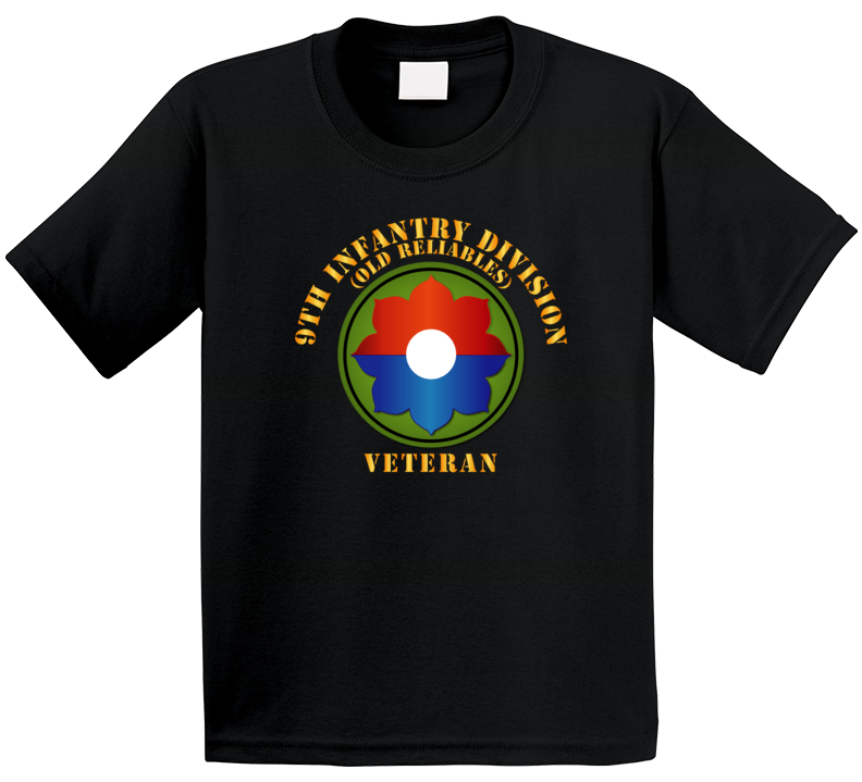 Army -  9th Infantry Div - Veteran - Old Reliables Kids
