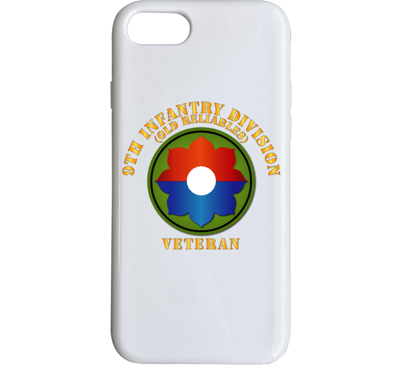 Army -  9th Infantry Div - Veteran - Old Reliables Phone Case