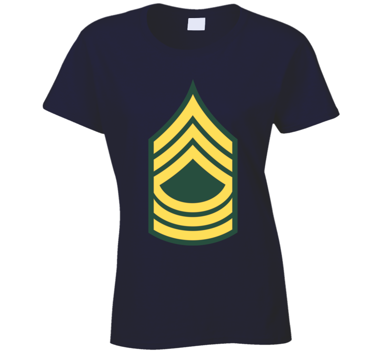 Army - Enlisted - MSG - Master Sergeant  - Std wo Txt T Shirt