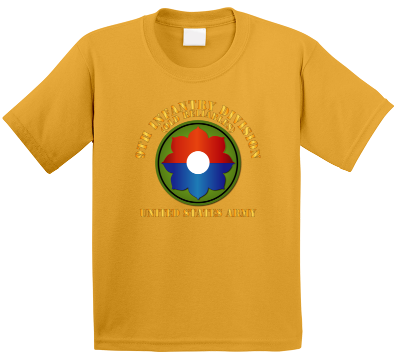 Army -  9th Infantry Div - Us Army - Old Reliables Kids