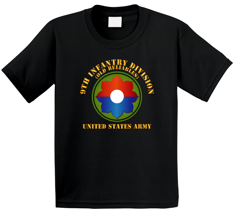 Army -  9th Infantry Div - Us Army - Old Reliables T Shirt