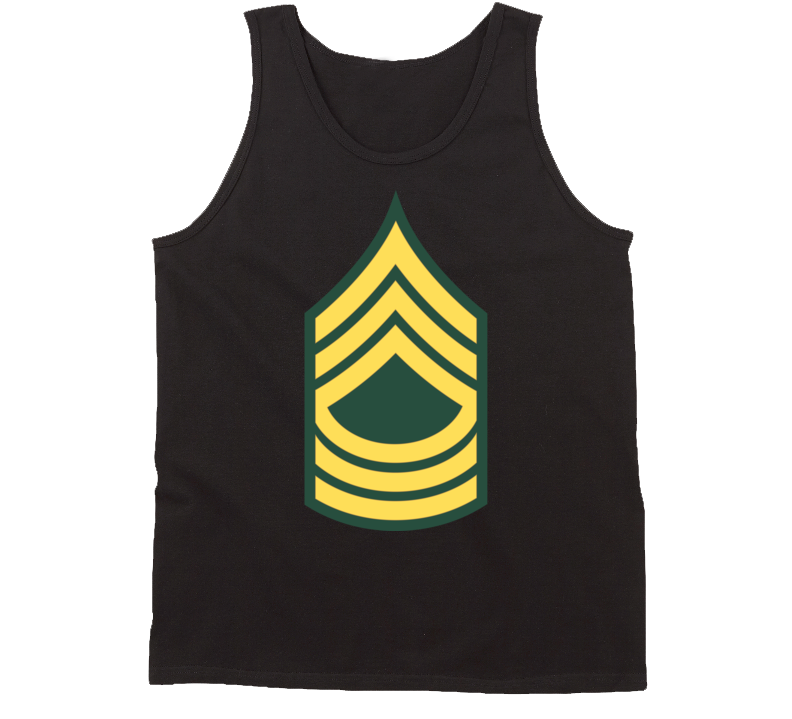 T-Shirt - Army - Enlisted - MSG - Master Sergeant  - Std wo Txt