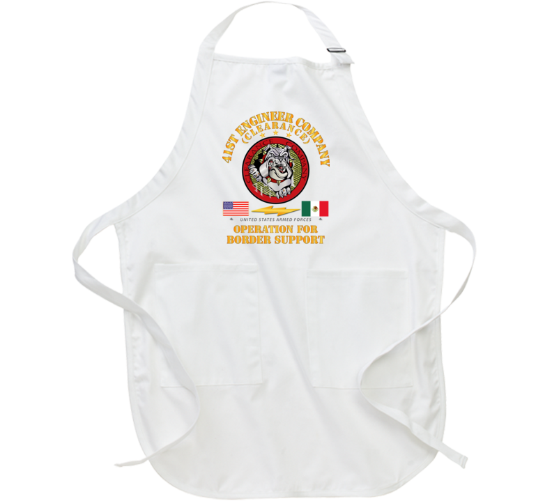 Army - Faithful Patriot -  41st Engineer Company - Border Support Apron