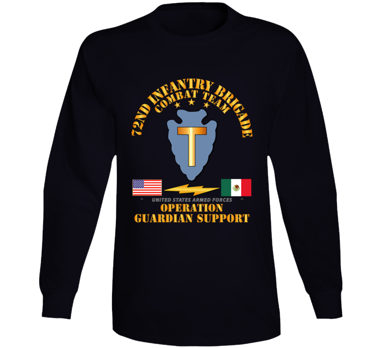 Army - Guardian Support - 72nd Infantry Bde Combat Team Long Sleeve