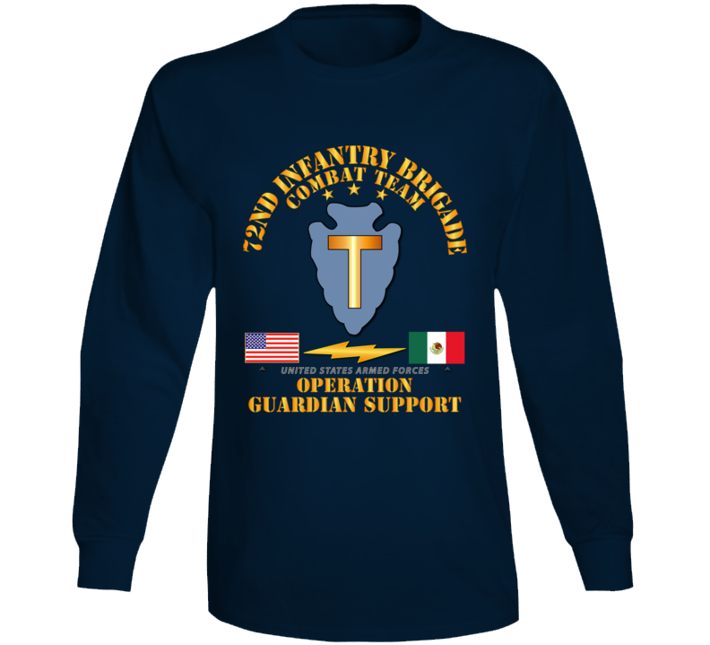 Army - Guardian Support - 72nd Infantry Bde Combat Team Long Sleeve