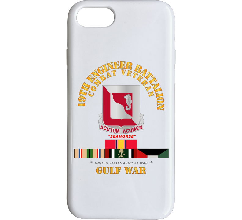 Army - 19th Engineer Battalion - Gulf War W Svc - Classic Phone Case