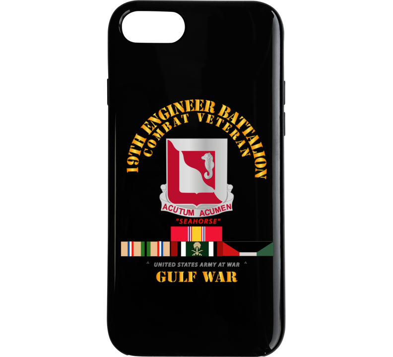 Army - 19th Engineer Battalion - Gulf War W Svc - Classic Phone Case