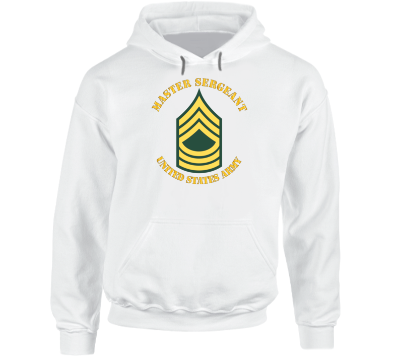 Army - Enlisted - MSG - Master Sergeant  - Std Hoodie