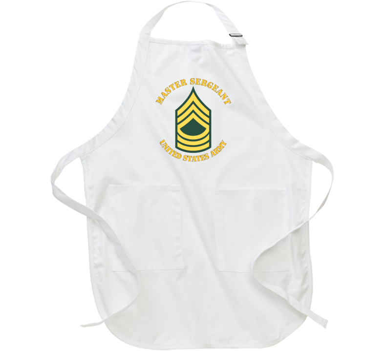 Army - Enlisted - MSG - Master Sergeant  - Std Apron