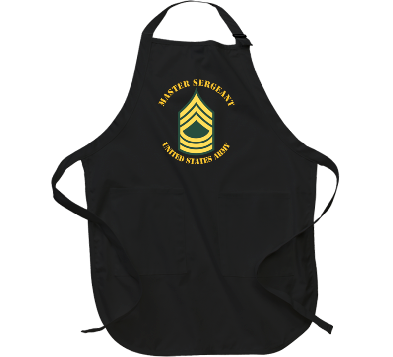 Army - Enlisted - MSG - Master Sergeant  - Std Apron