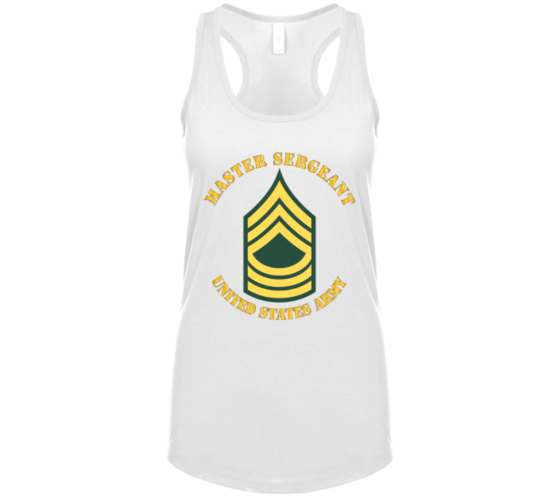 Army - Enlisted - MSG - Master Sergeant  - Std T Shirt