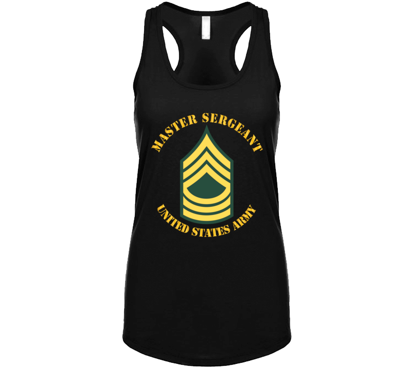 Army - Enlisted - MSG - Master Sergeant  - Std T Shirt