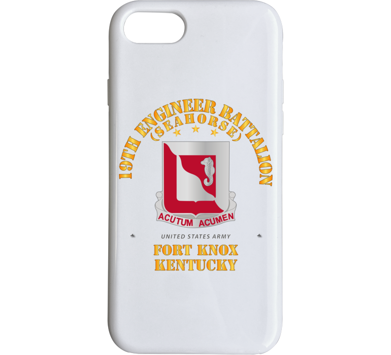 Army - 19th Engineer Battalion - Ft Knox Ky Phone Case
