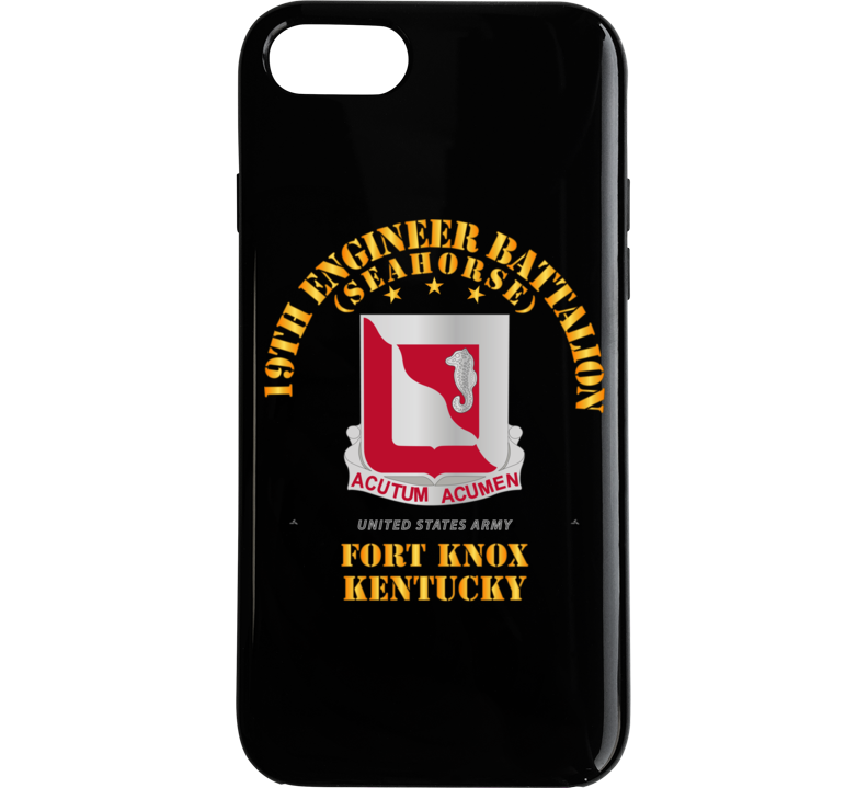 Army - 19th Engineer Battalion - Ft Knox Ky Phone Case