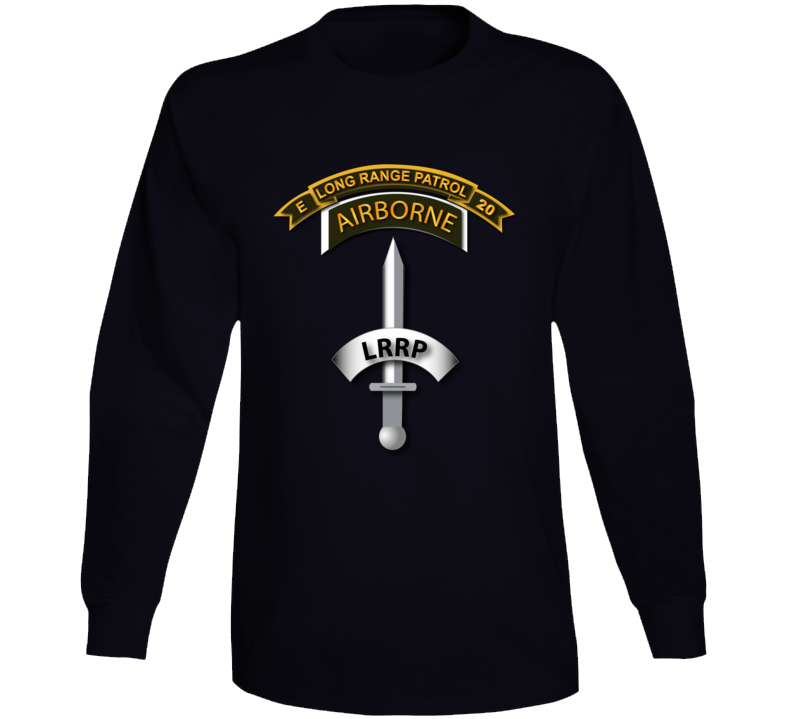 Sof - Vietnam - Co E 20th Inf Lrrp - Badge Long Sleeve