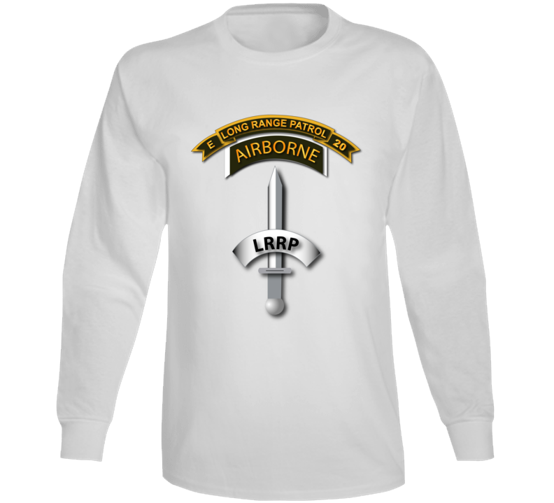 Sof - Vietnam - Co E 20th Inf Lrrp - Badge Long Sleeve