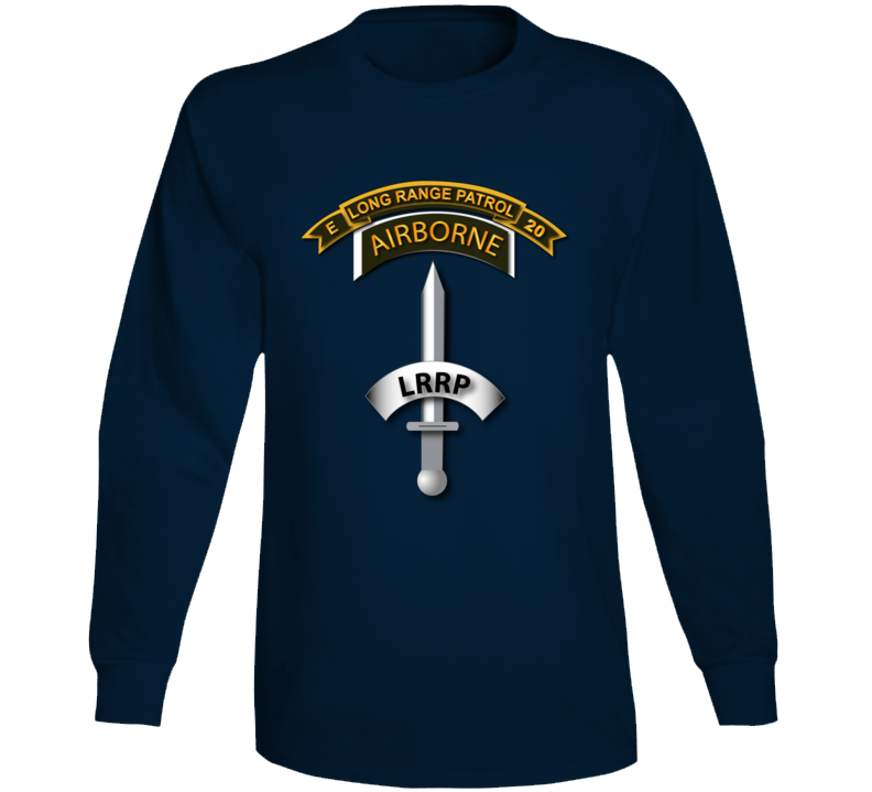 Sof - Vietnam - Co E 20th Inf Lrrp - Badge Long Sleeve