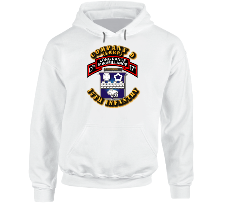 Sof - Co D - 17th Infantry - Lrrp Hoodie