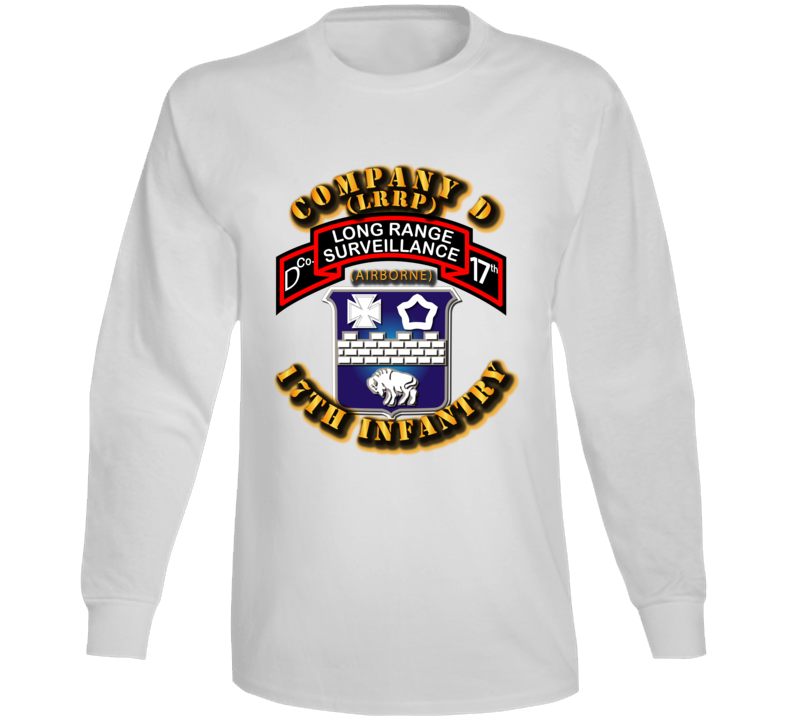 Sof - Co D - 17th Infantry - Lrrp Long Sleeve
