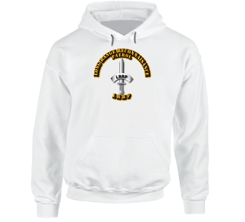 Army - Badge - Lrrp Hoodie