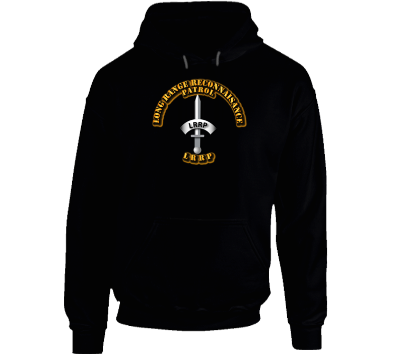 Army - Badge - Lrrp Hoodie