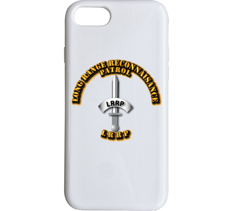 Army - Badge - Lrrp Phone Case