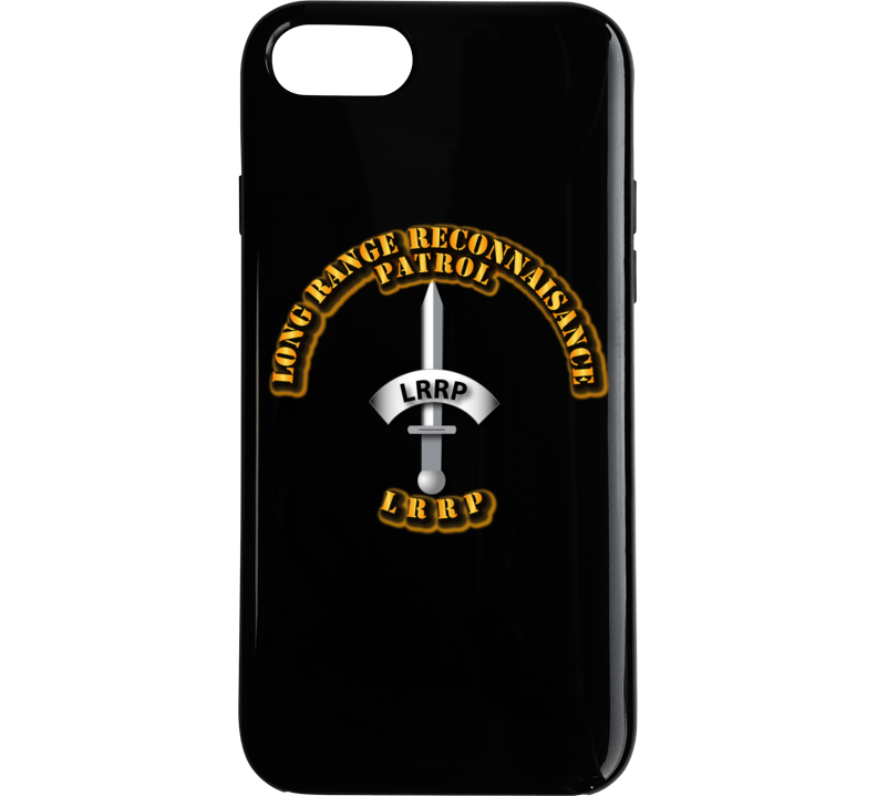 Army - Badge - Lrrp Phone Case