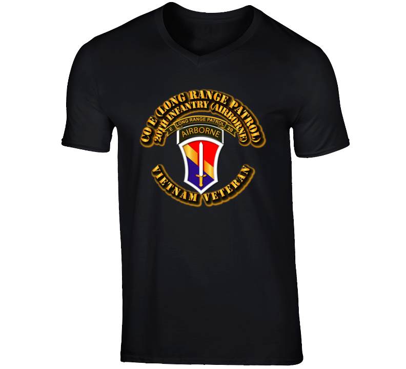 Sof - Vietnam - Co E 20th Inf Lrrp - 1st Field Force V-neck