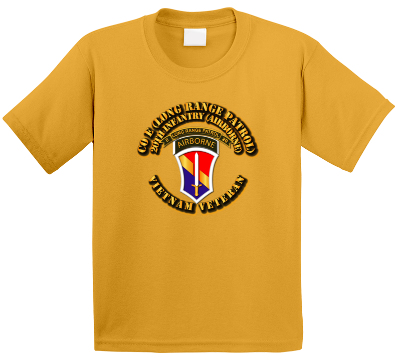 Sof - Vietnam - Co E 20th Inf Lrrp - 1st Field Force Kids