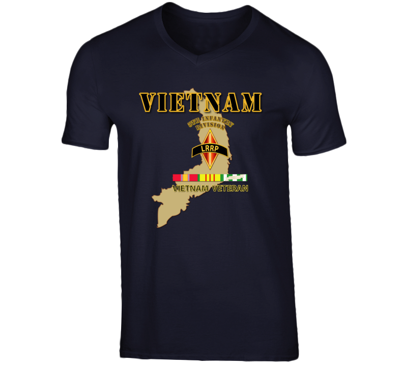 Emblem - Sof - Vietnam - 5th Id - Lrrp V-neck