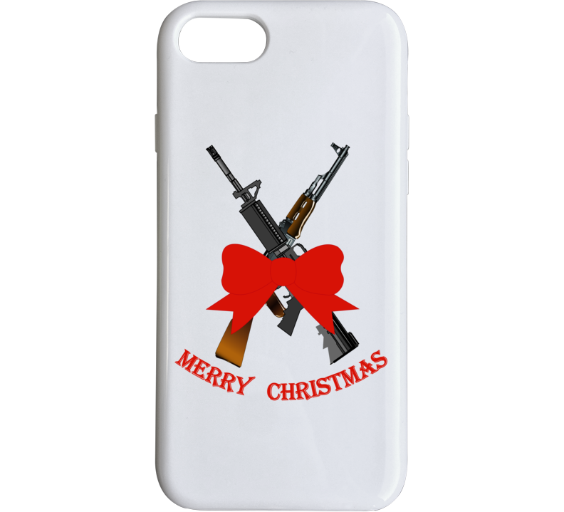 Weapons - Christmas Rifles - M4 - Ak Phone Case