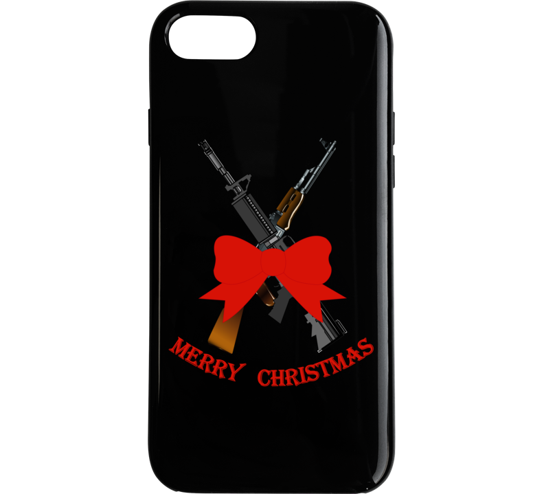Weapons - Christmas Rifles - M4 - Ak Phone Case
