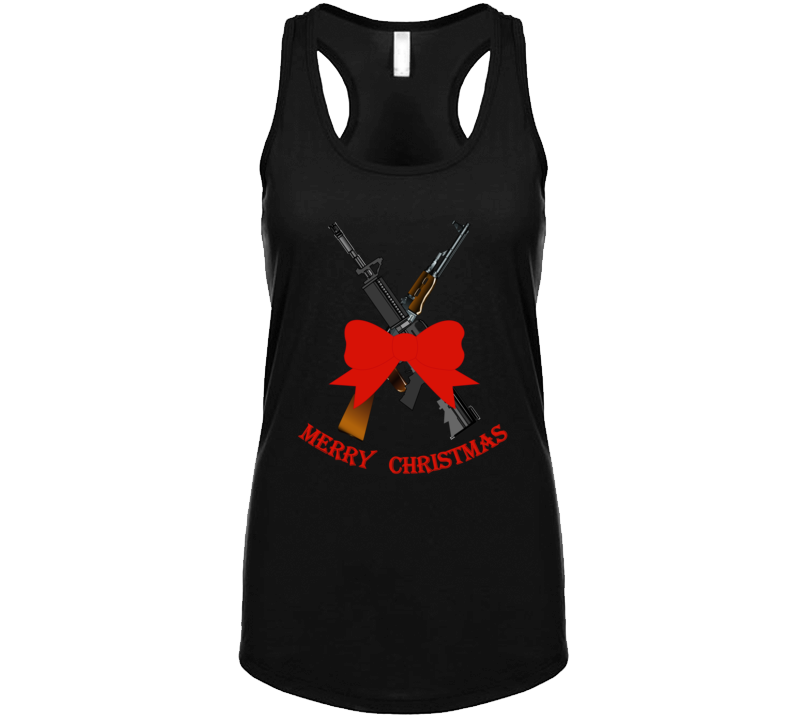 Weapons - Christmas Rifles - M4 - Ak T Shirt