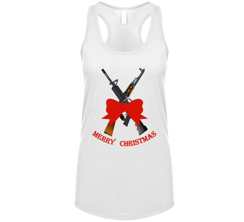 Weapons - Christmas Rifles - M4 - Ak T Shirt
