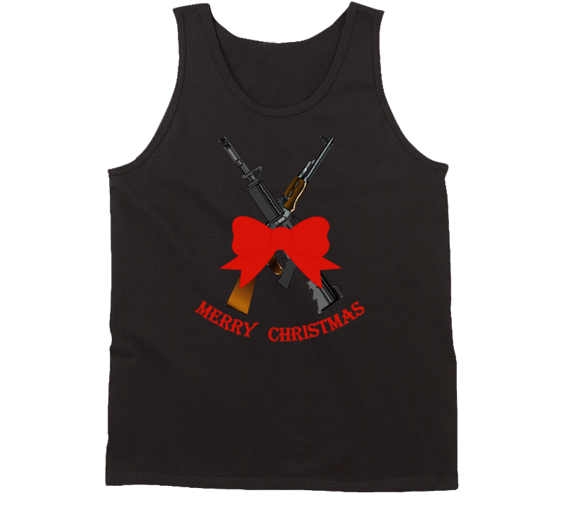 Weapons - Christmas Rifles - M4 - Ak Tanktop